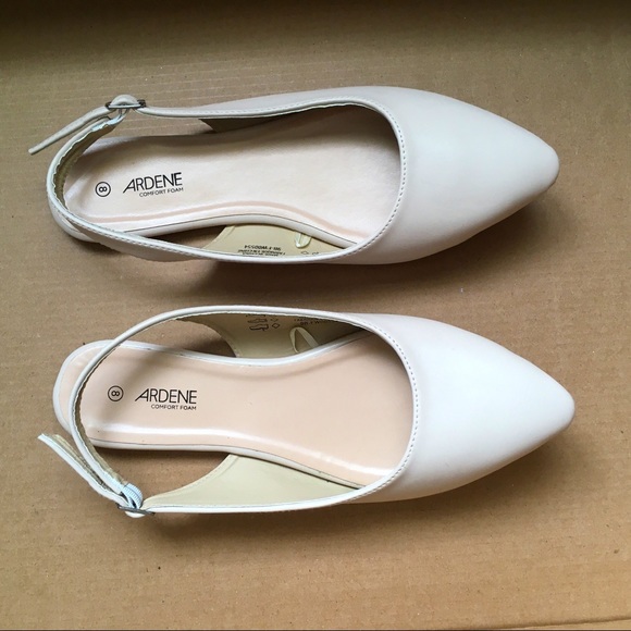 Ballerina Pink Slingback Flats - Picture 2 of 5